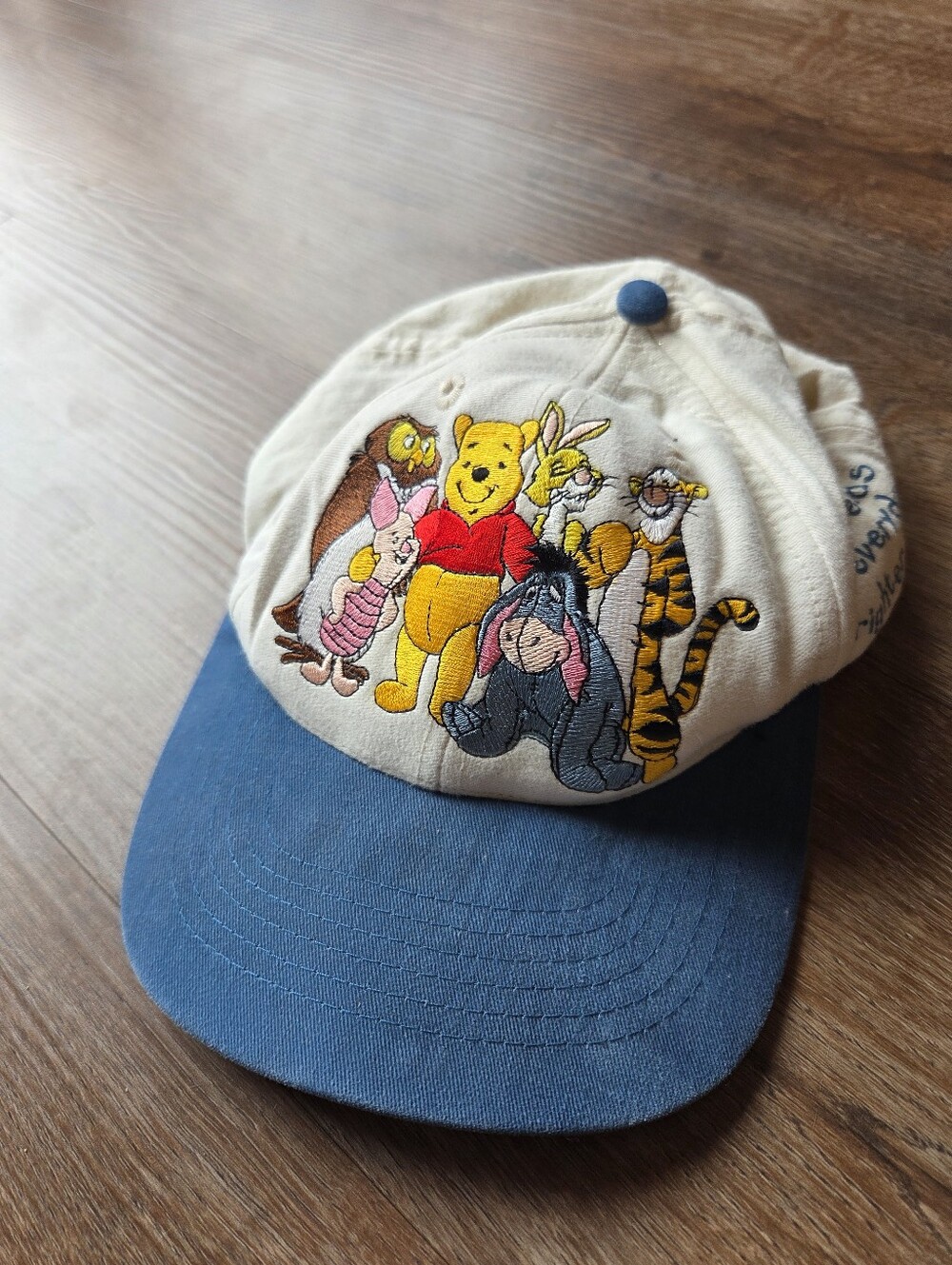 Vintage Disney Winnie The Pooh Embroidered Adult Baseball Hat Cap Goofys Hat Co - Picture 3 of 7